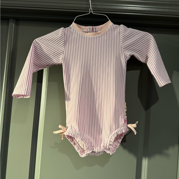 Ruffle Butts One Piece Toddler Swimsuit - Picture 3 of 5